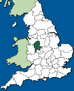 Stoke on Trent carte uk